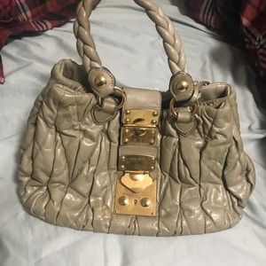 Authentic lambskin MIUMIU Made in Italy